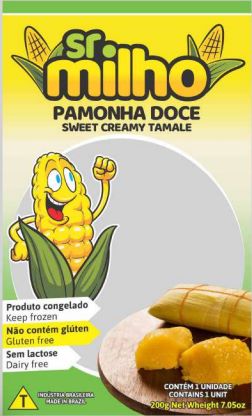 Sr. Milho - Sweet Creamy Tamale (frozen)- 200g