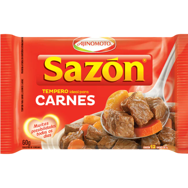 AJINOMOTO - Sazón - Meat Seasoning - 60g