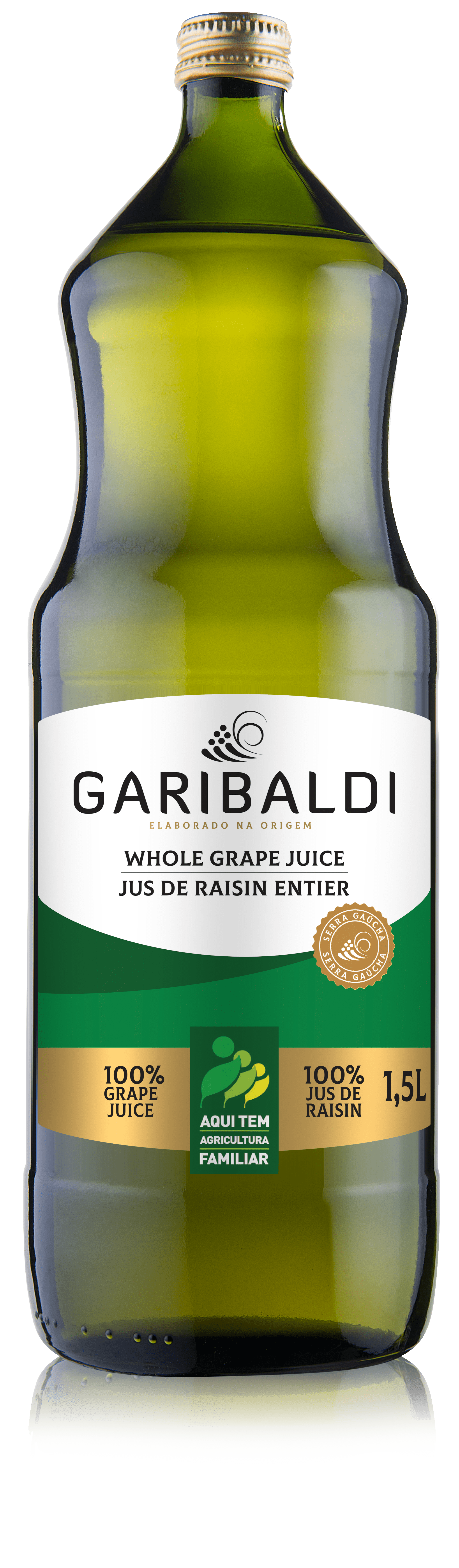 GARIBALDI - 100% Grape White Juice 1.5L BB/MA 31/AU/2025