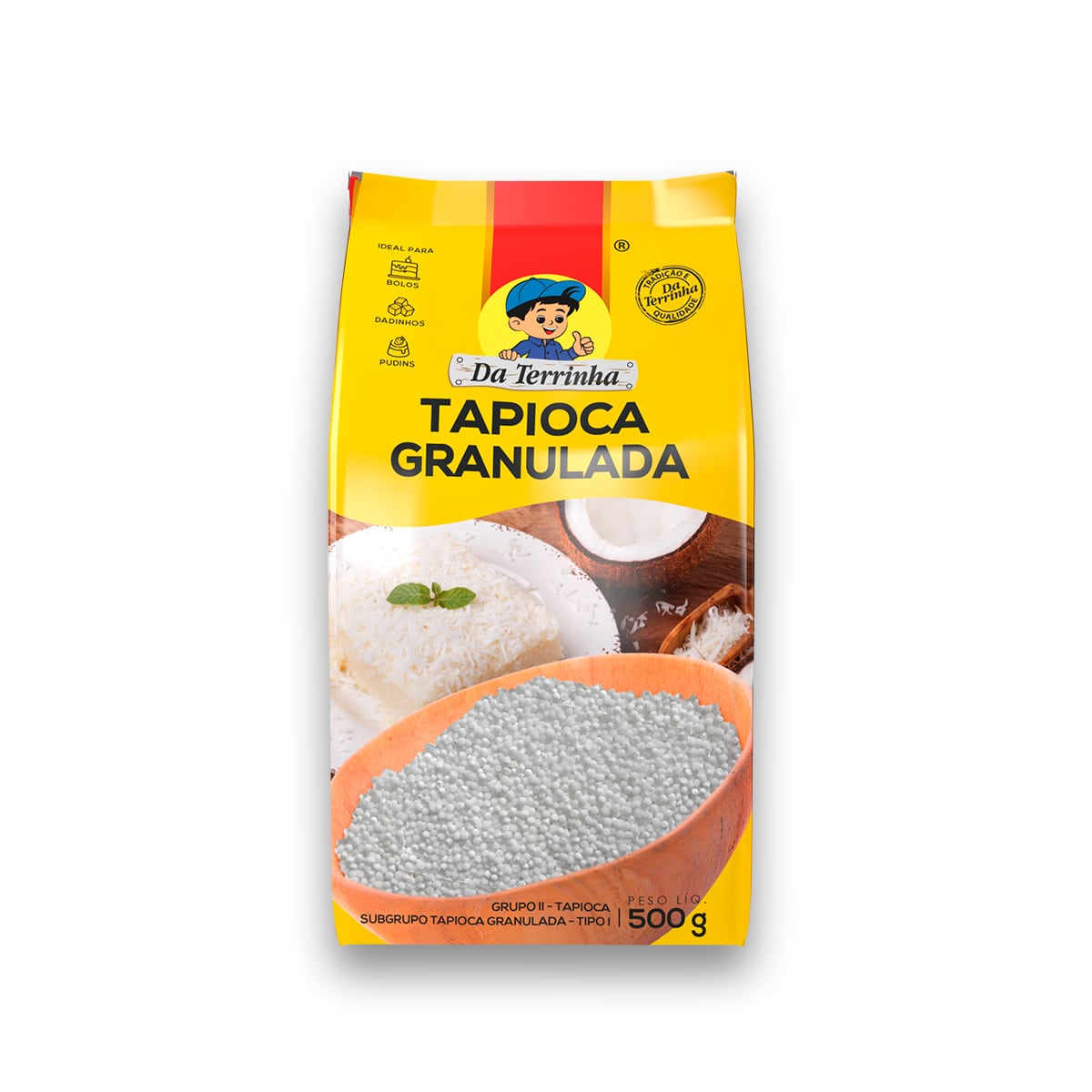 DA TERRINHA - Tapioca granulada - 500g