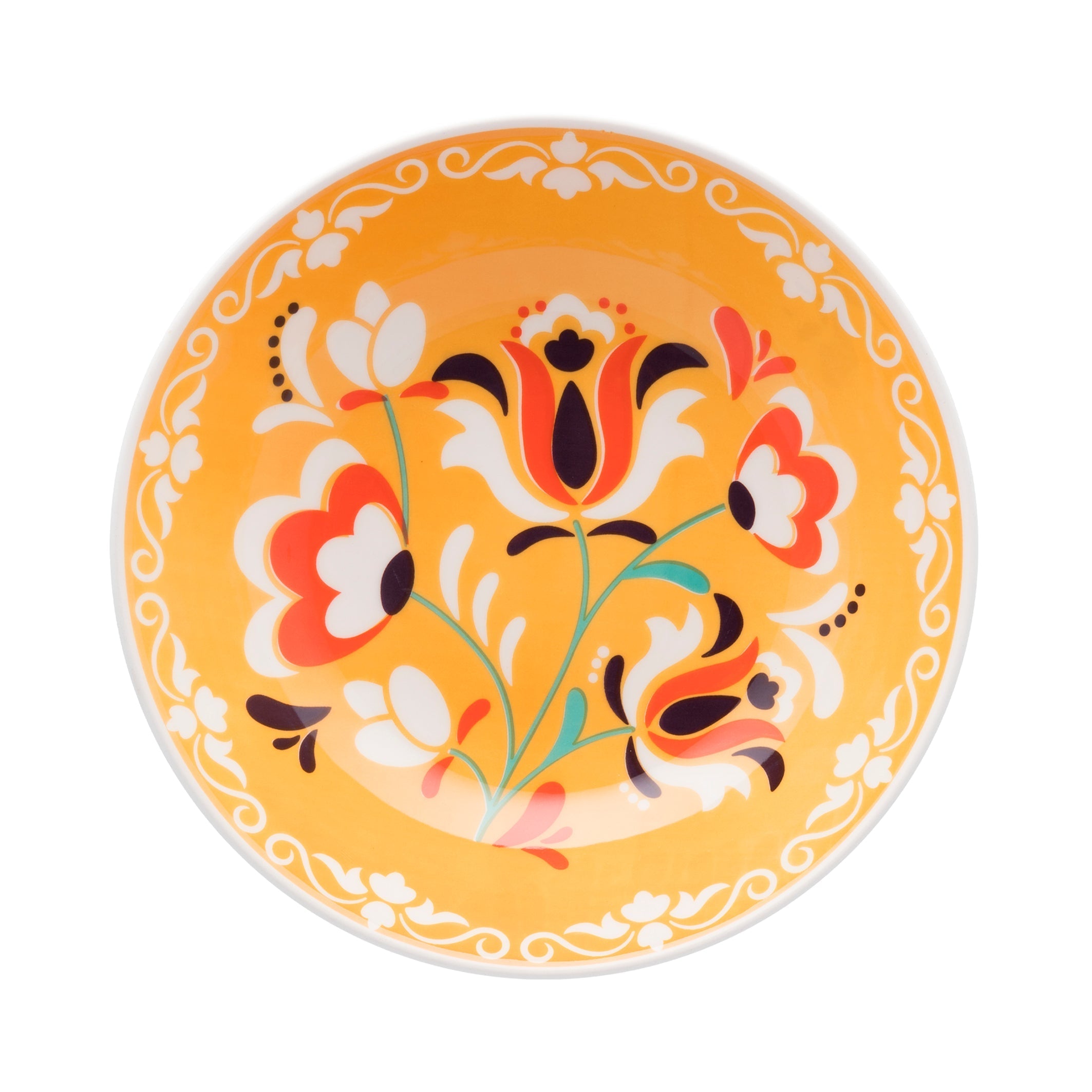 FINAL SALE - Unni Flowers 20 Pieces Dinnerware Set Service for 4