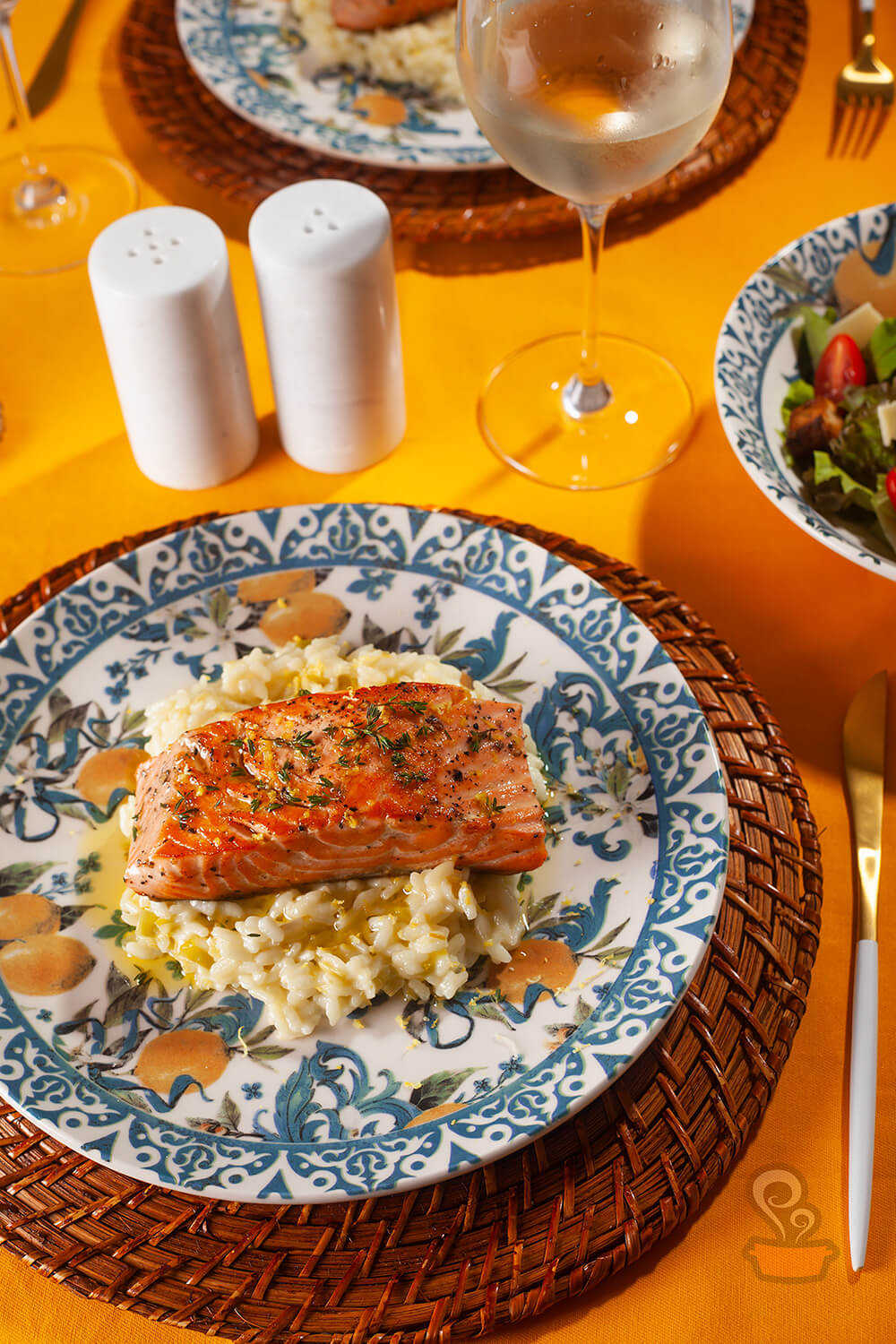 FINAL SALE - Unni Sicilian 20 Pieces Dinnerware Set Service for 4