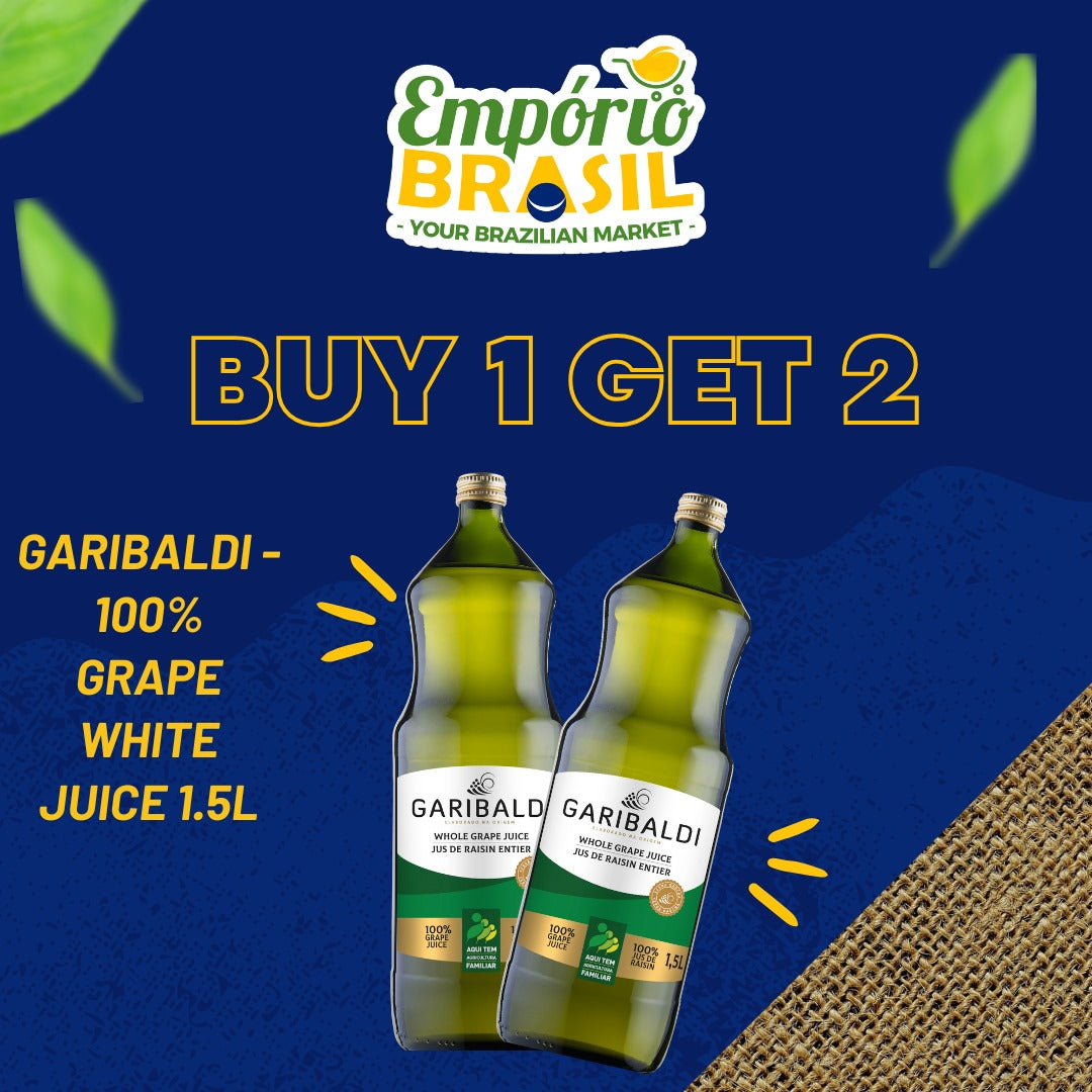 GARIBALDI - 100% Grape White Juice 1.5L - BUY 1 GET 2