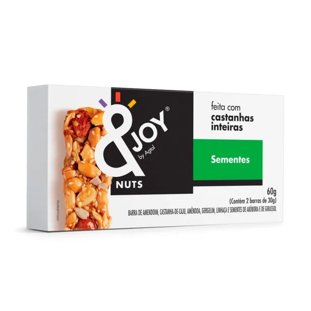 AGTAL - Peanut and seeds Snack Bar - pc 60g(2x30g) **SPECIAL: BB 05/10/2023**