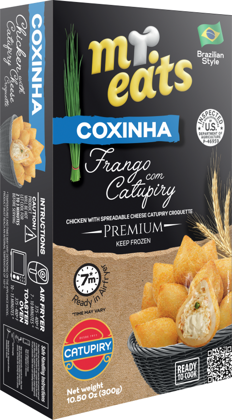 Mr. Eats - Coxinha com Catupiry - 300g