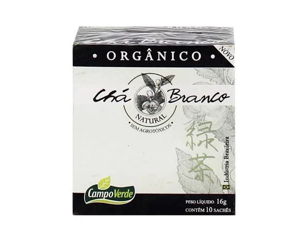 CAMPO VERDE - Chá Branco orgânico - 10 sachês