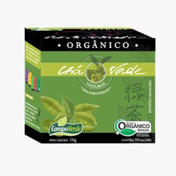 CAMPO VERDE - Chá verde orgânico - 10 sachets