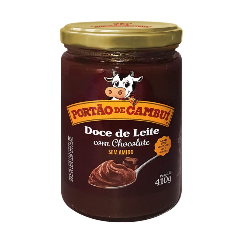 PORTAO DE CAMBUI - Chocolate Dulce de Leche Spread 400g  - FINAL SALE - EXPIRED or CLOSE TO EXPIRY