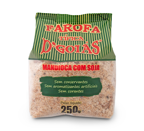 D'GOIAS - Manioc flour "Farofa" with soy **SPECIAL: BB 19/08/2023**