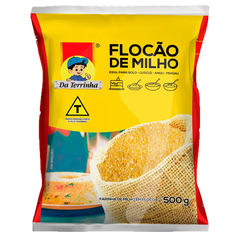 DA TERRINHA - Corn flakes (flocao) - 500g