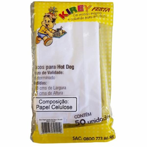 KIREY - Paper bag for HOT DOG - 50un