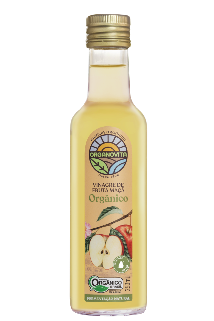ORGANOVITA - Organic Apple Vinegar - 6% minimum acidity - 250ml