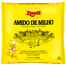 ZAELI - Amido de Milho - 500g - COMPRE 1 LEVE 2