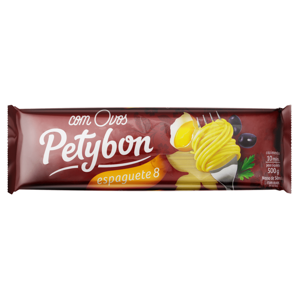 PETYBON - Spagueti Pasta n8 - 500g
