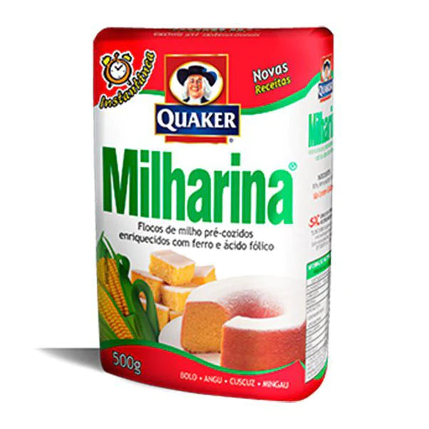 QUAKER - Milharina Farinha de milho - 200g **ESPECIAL: VENC 11/10/2023**