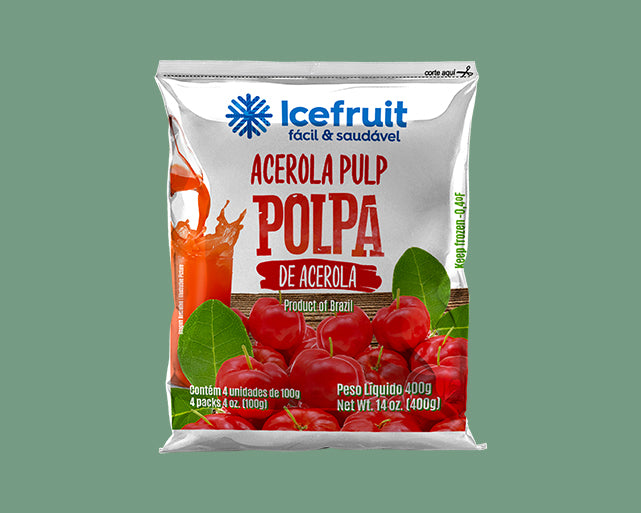 ICE FRUIT - Polpa de Acerola - 400g