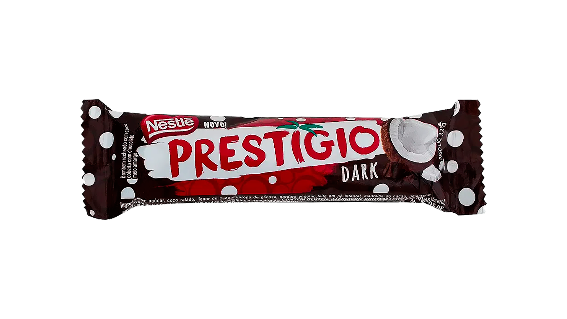 NESTLE - "Prestigio" DARK Chocolate Bar - 30g - VENDA FINAL - VENCIDO ou PRÓXIMO DO VENCIMENTO