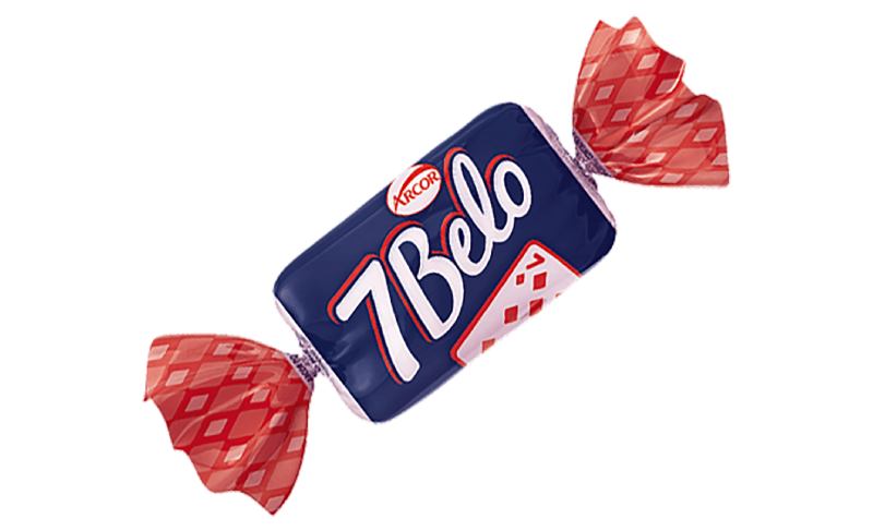 ARCOR - "7 Belo" Raspberry candy - 150gr - OVERSTOCK