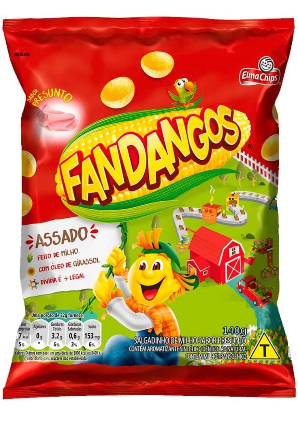 ELMA CHIPS - Fandangos snack (Ham) - 140g