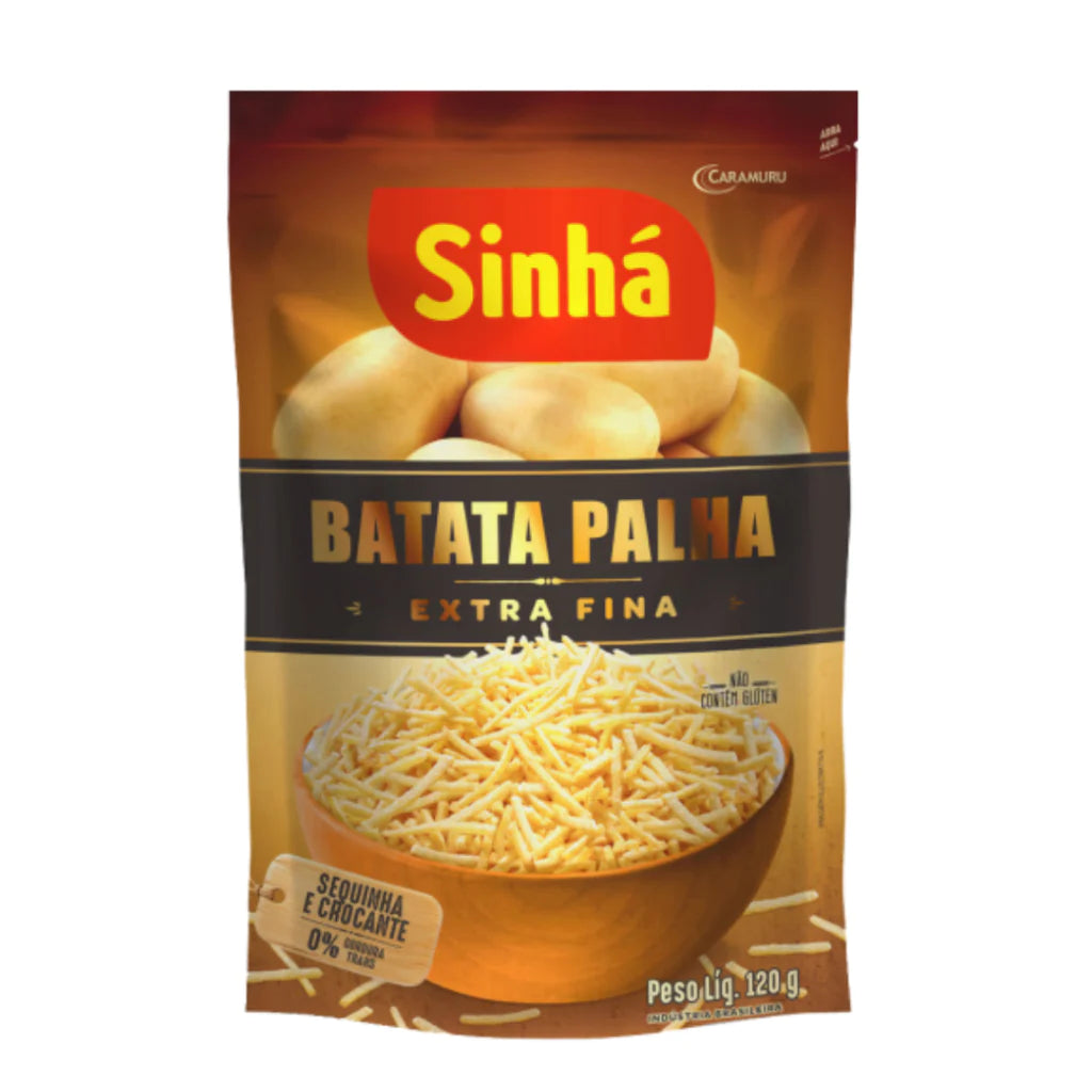 SINHA - Pommes de terre en paille extra fine - 120g - VENTE FINALE - EXPIRÉE ou PROCHE D'EXPIRATION