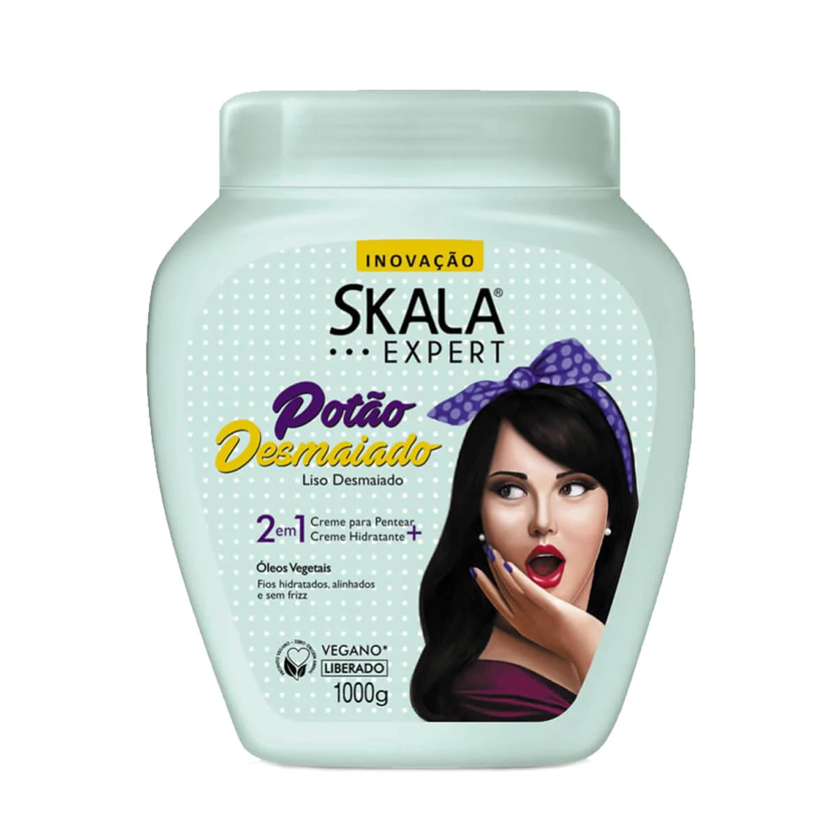 SKALA - Pot d'évanouissement 2 en 1 (crème capillaire) - 1kg 