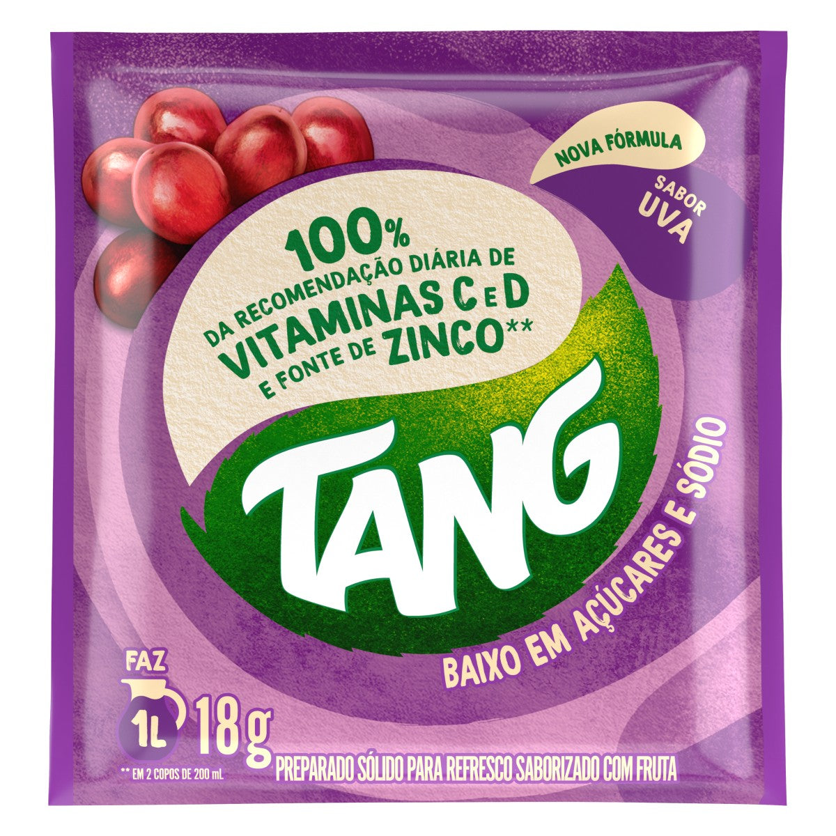 TANG - Jus de fruits en poudre (raisin) - 18g
