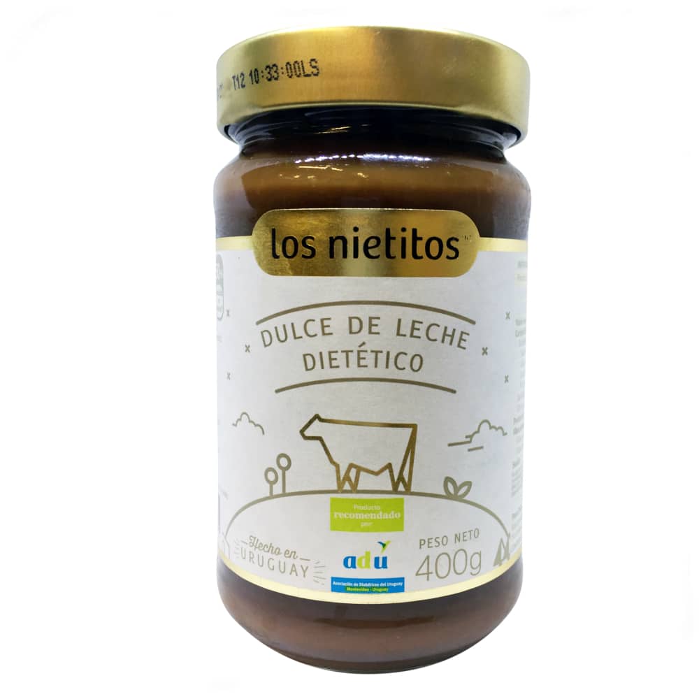 LOS NIETITOS - Tartinade Dulce de Leche zero sucre ajoute - 400g **SPECIAL: MA 20/11/2023**