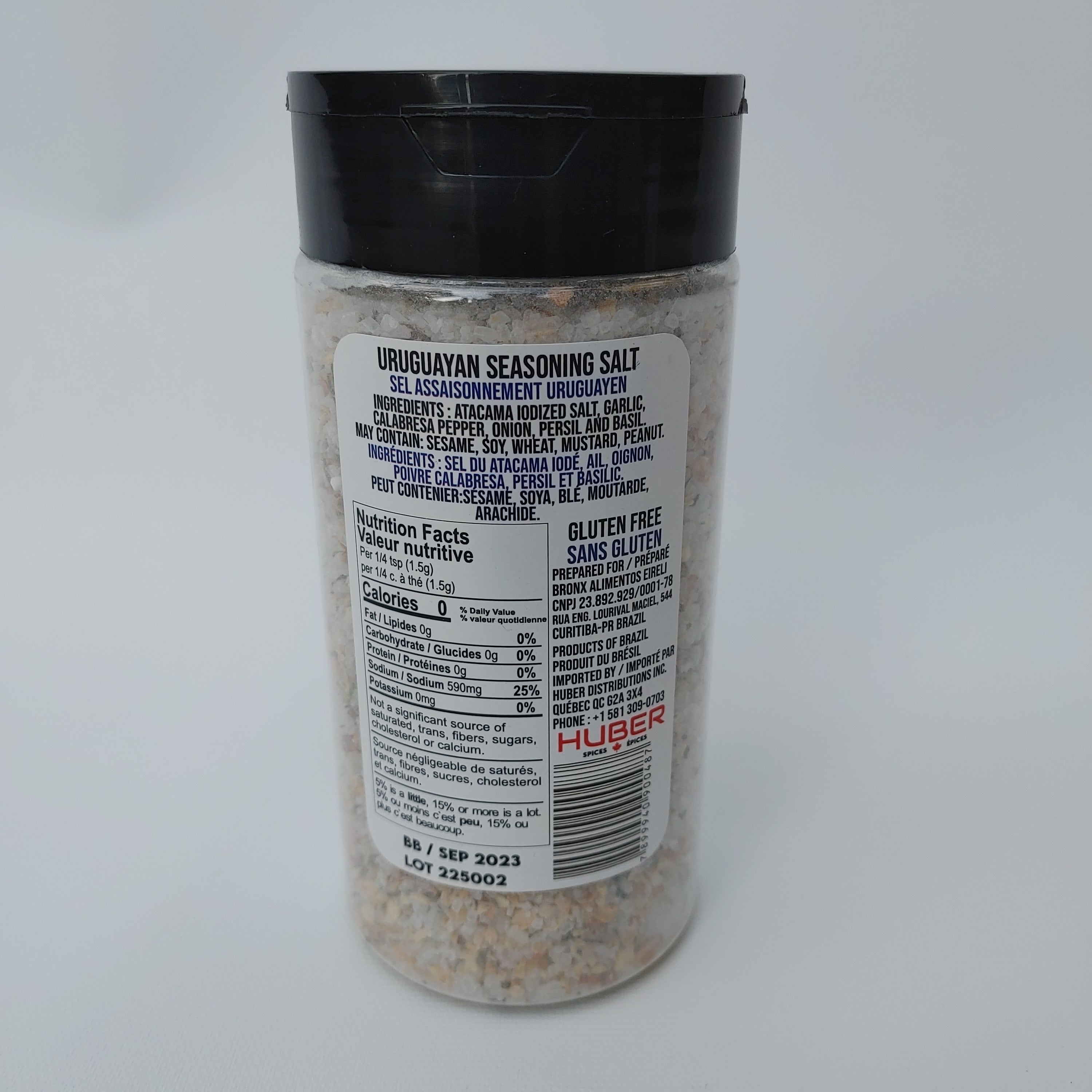 HUBER - Salt Uruguayan Seasoning - FINAL SALE - EXPIRED or CLOSE TO EXPIRY