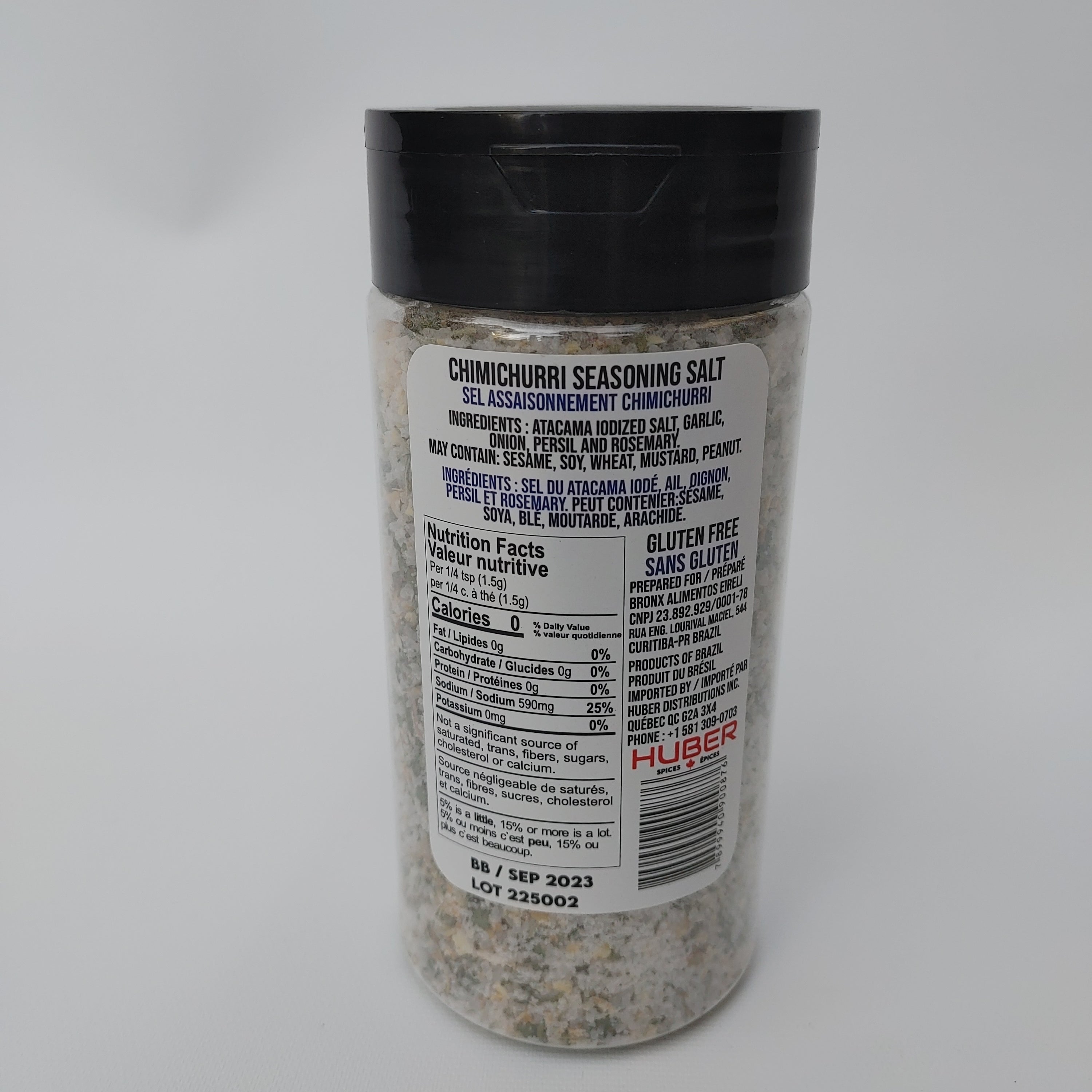 HUBER - Salt Chimichurri Seasoning - FINAL SALE - EXPIRED or CLOSE TO EXPIRY