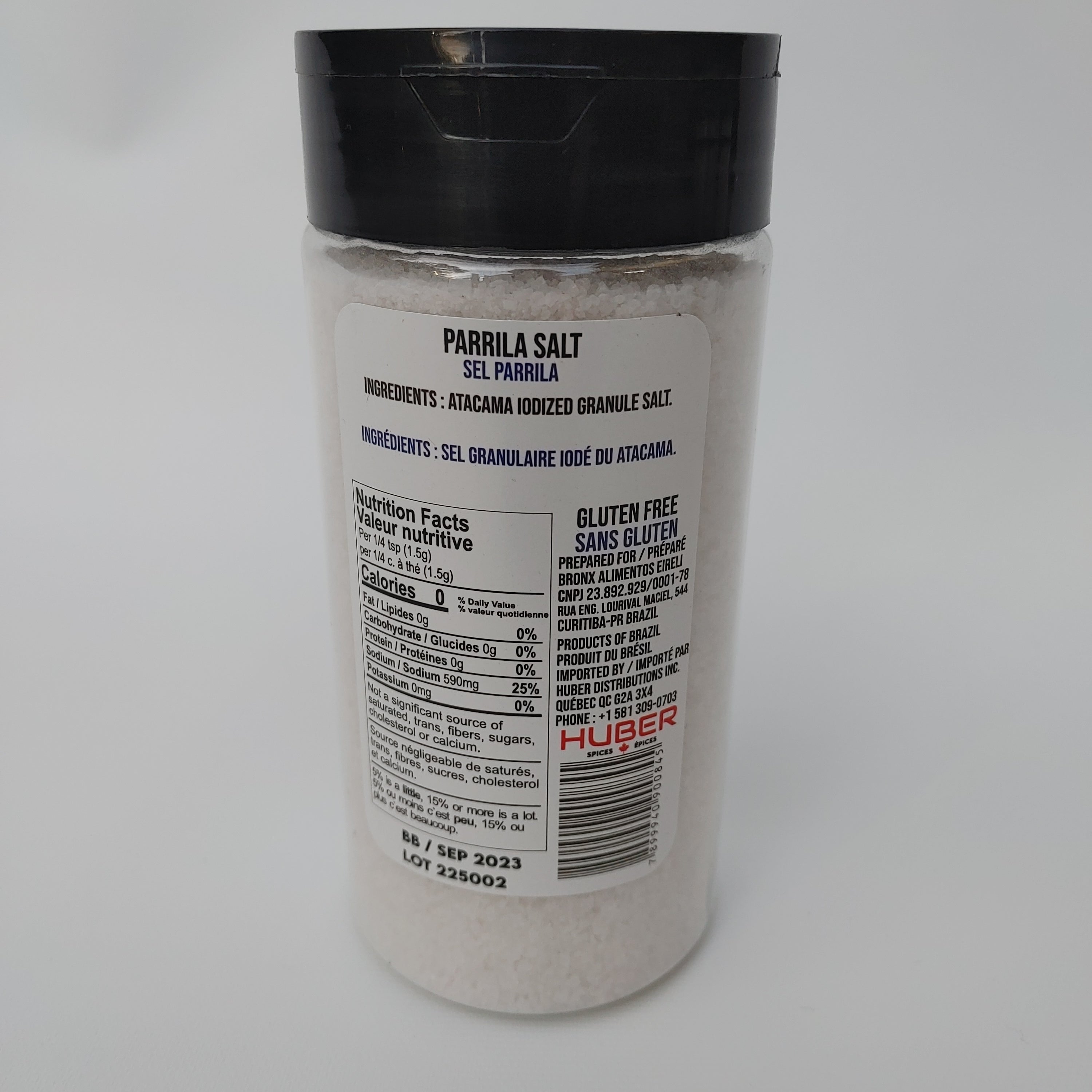 HUBER - Parilla Salt - FINAL SALE - EXPIRED or CLOSE TO EXPIRY