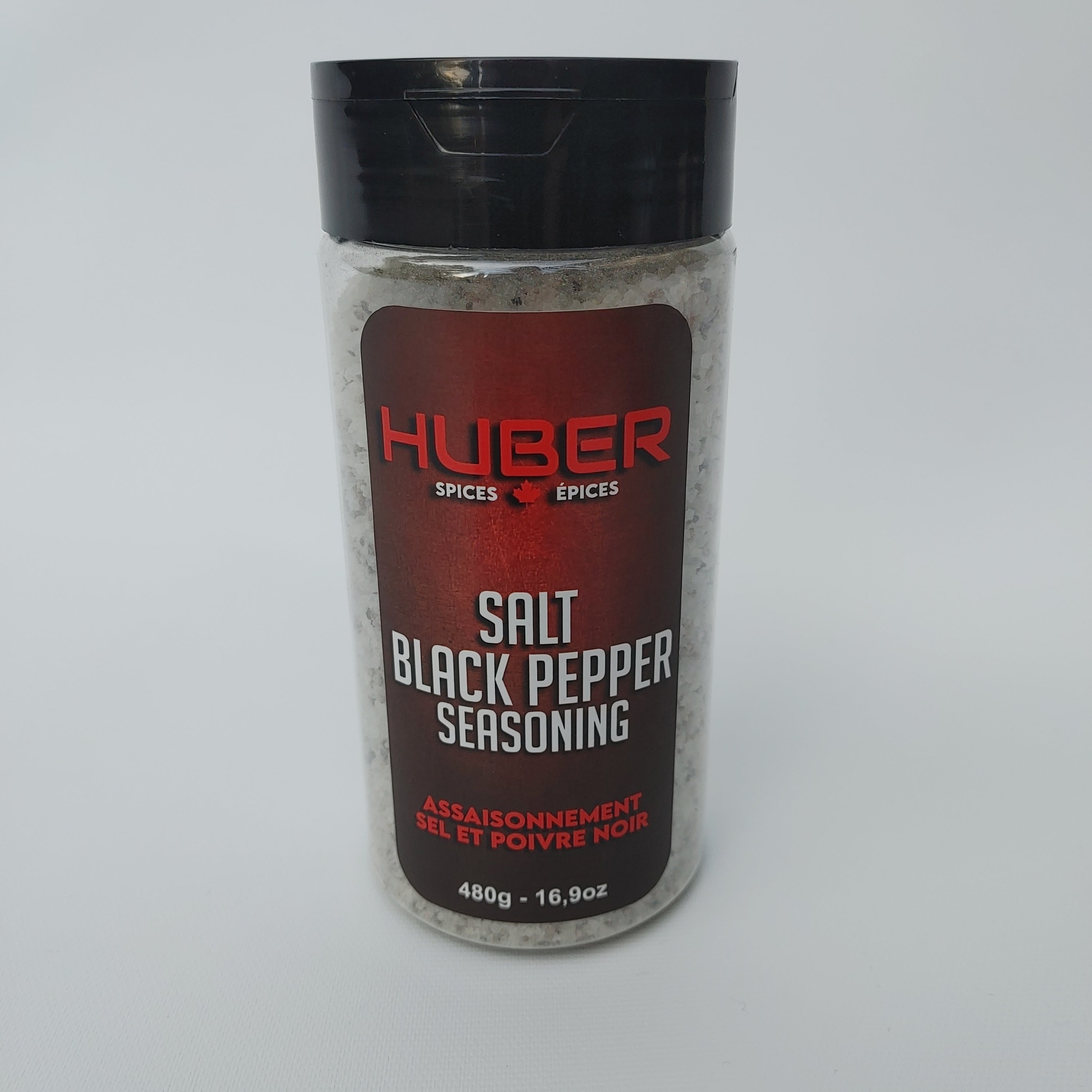 HUBER - Salt Black Pepper Seasoning - FINAL SALE - EXPIRED or CLOSE TO EXPIRY