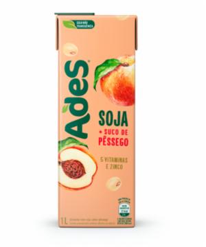 ADES – Bebida à Base de Soja - Pêssego **ESPECIAL: VENC 12/06/2023**
