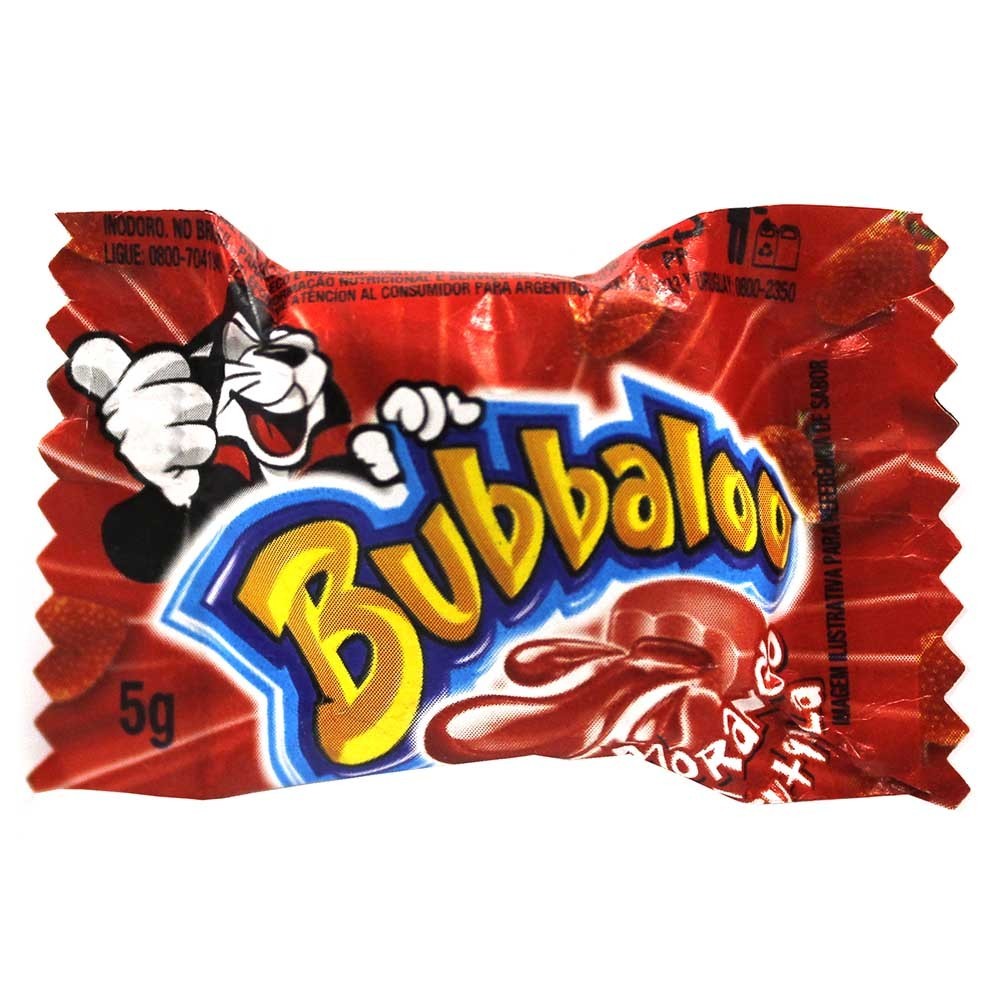 ADAMS - Bubballo Bubble Gum Strawberry - FINAL SALE - EXPIRED or CLOSE TO EXPIRY