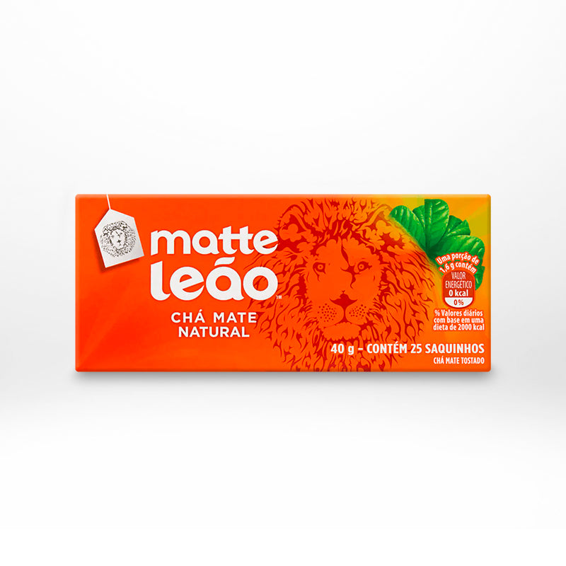 MATTE LEÃO – Chá Mate - 40g (com 25 saquinhos)