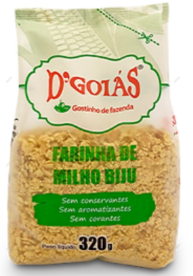 D'GOIAS - Farinha de Milho Biju - VENDA FINAL - VENCIDO ou PRÓXIMO DO VENCIMENTO