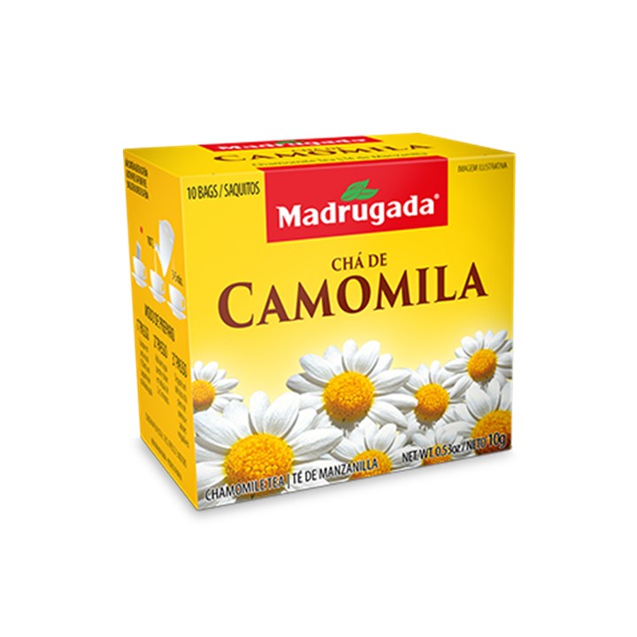 MADRUGADA - Chá de Camomila - VENDA FINAL - EXPIRADO ou PRÓXIMO DE EXPIRAR