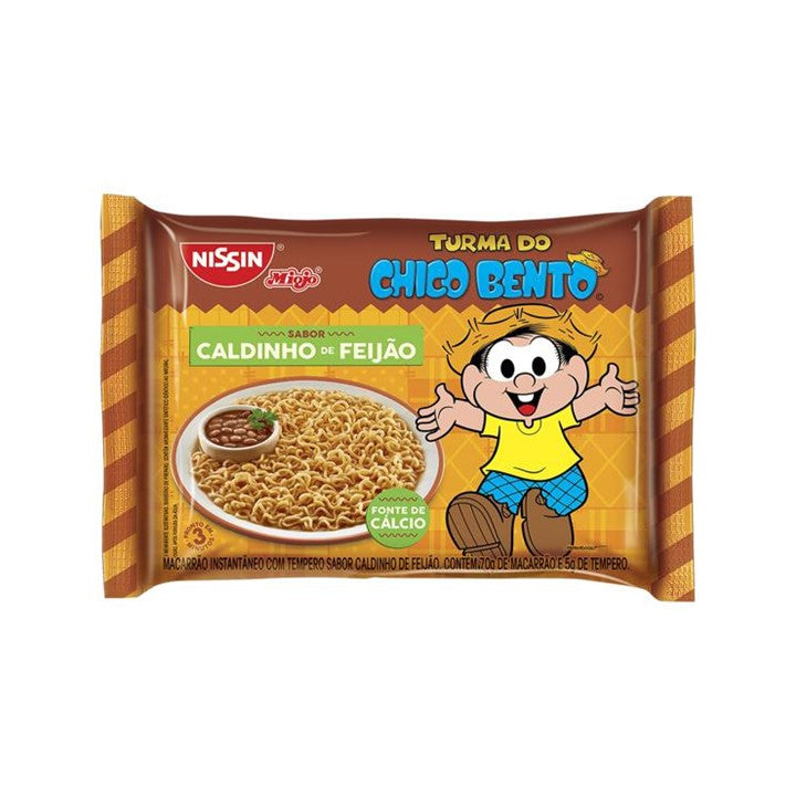NISSIN TURMA DA MONICA - Instant Noodle (Bean Broth) 80g