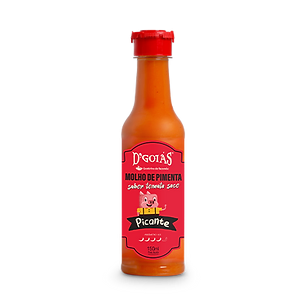 D'GOIAS - Pepper Sauce (spicy) 145ml **SPECIAL: BB 09/08/2023**