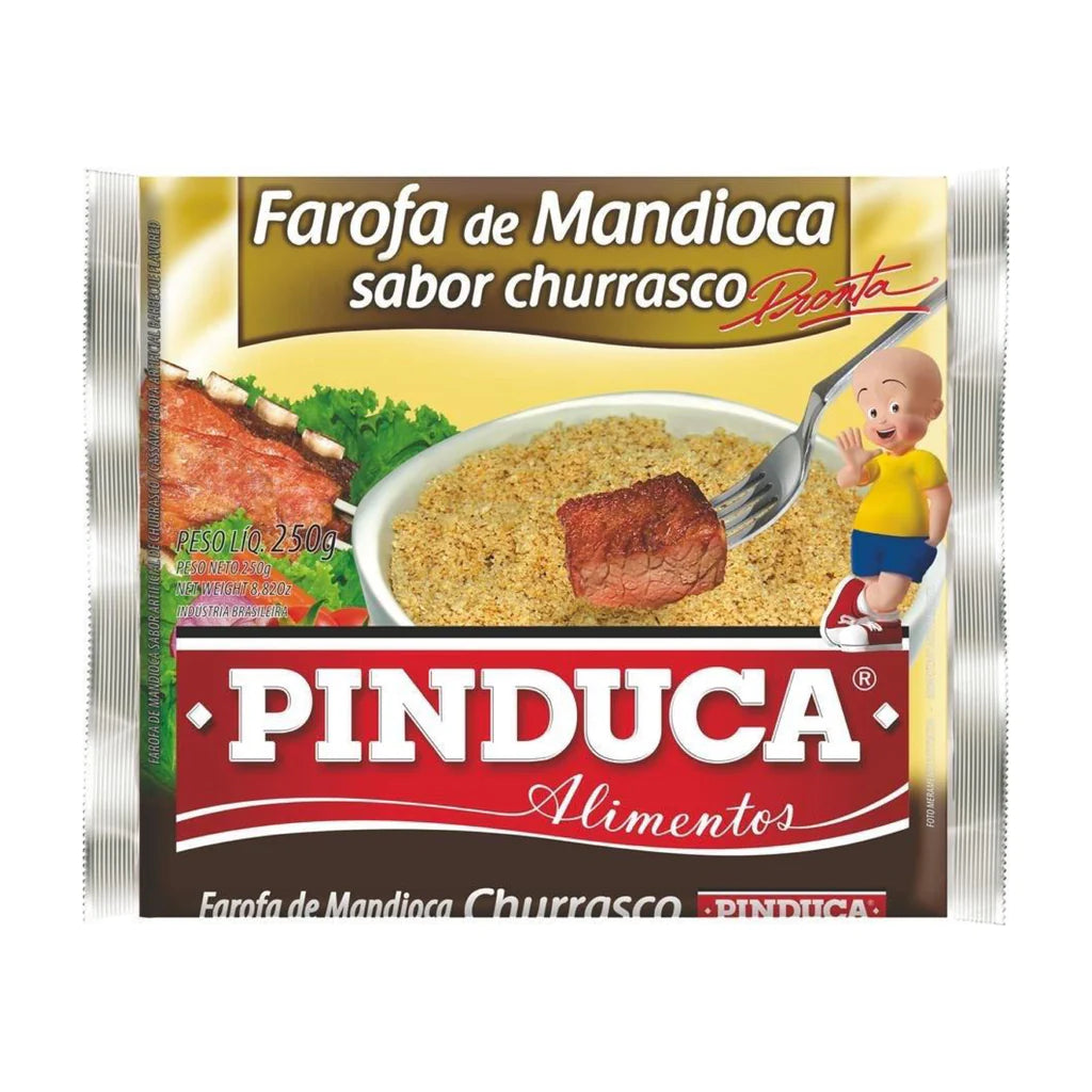 PINDUCA - Farine de Manioc Assaisonnée (Farofa) BBQ