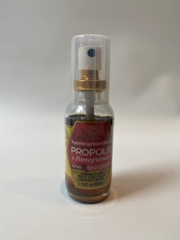 WELLNESS HIVE - Propolis et extrait de grenade aromatisés à la menthe poivrée et à la mauve