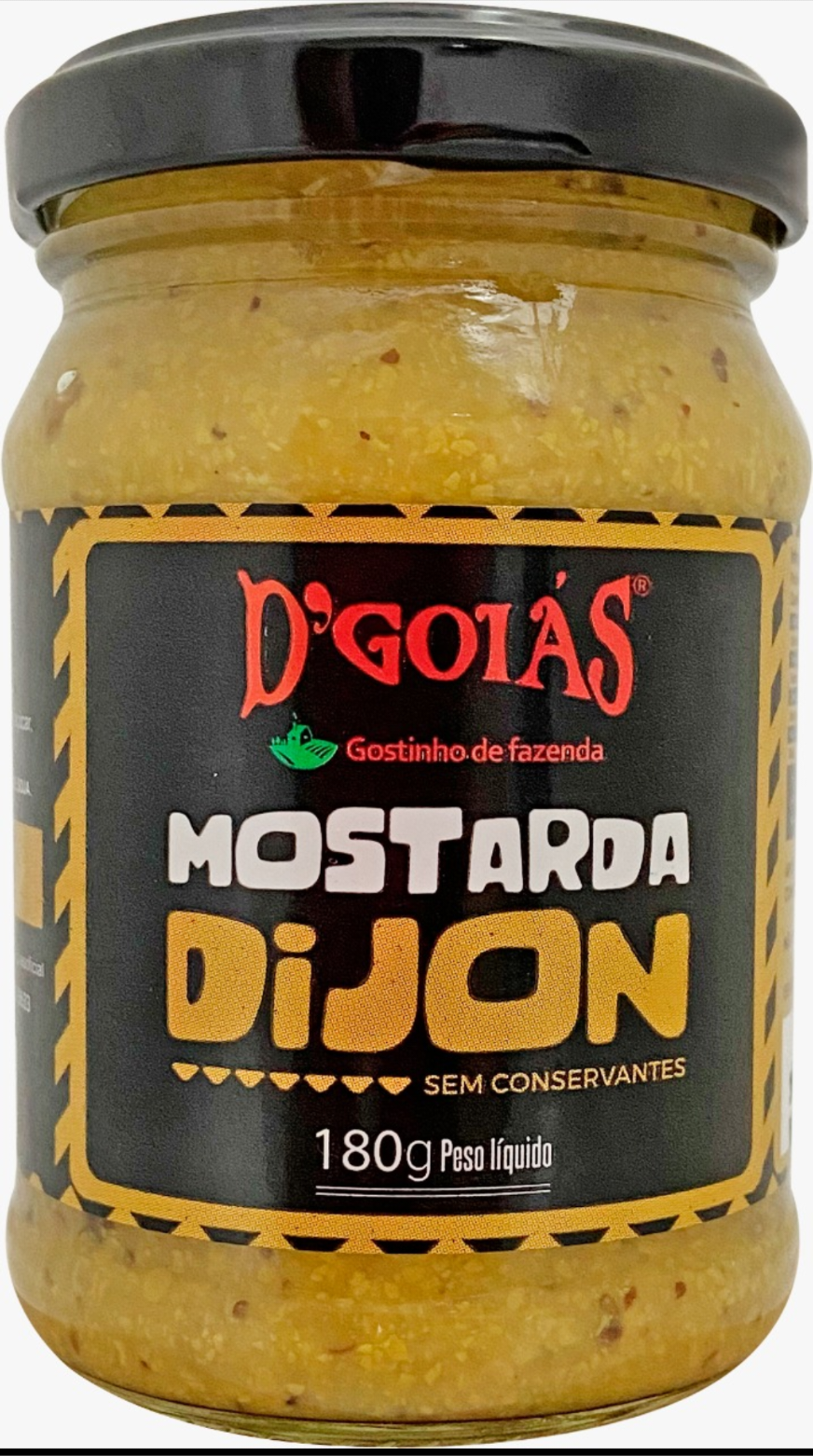 D'GOIAS - Dijon mustard 200G - FINAL SALE or CLOSE TO EXPIRY