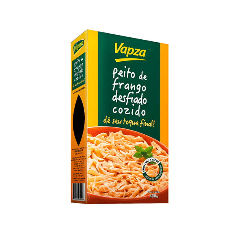 VAPZA - Frango Desfiado 500g **ESPECIAL: VENC 04/11/2023**