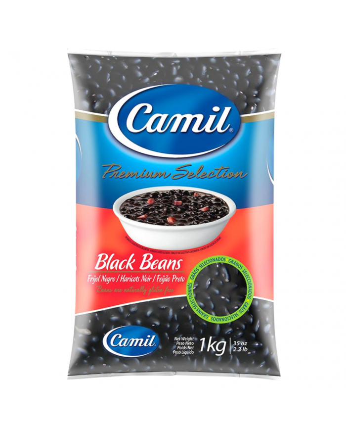 CAMIL - Black beans - 1Kg