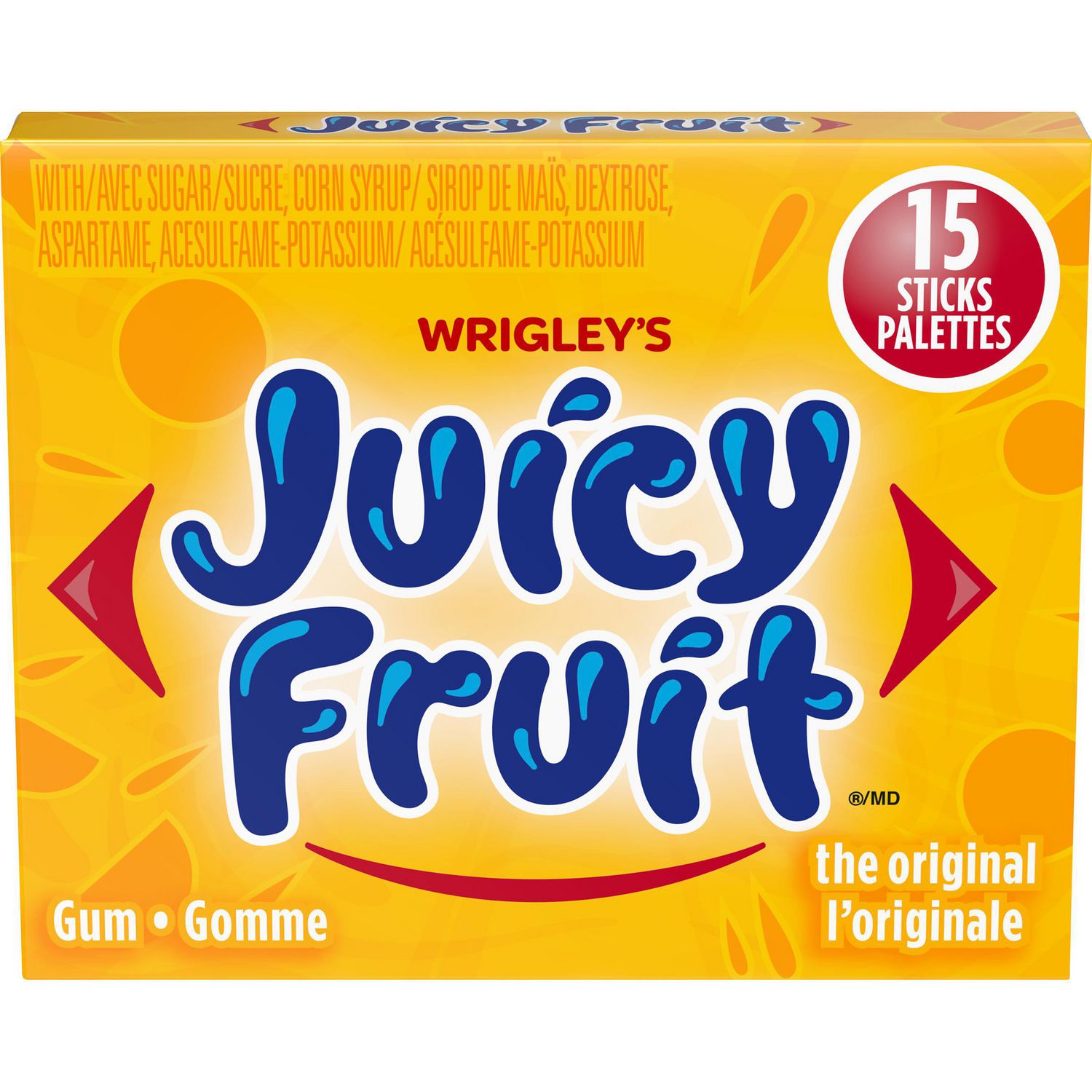 WRIGLEY'S - Juicy Fruit Slim Pack