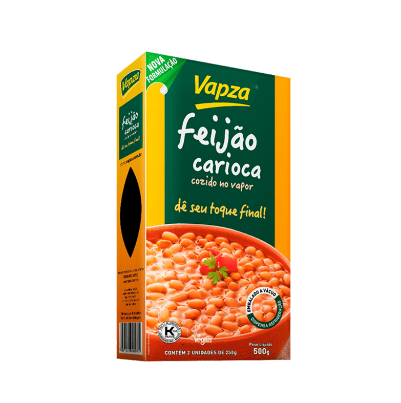 VAPZA - Feijão Marrom 500g **ESPECIAL: VENC 24/05/2023**